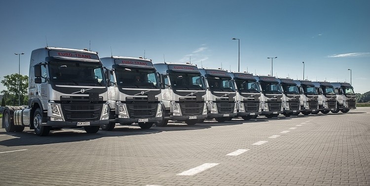 Firma EUROTRANS wybiera ciągniki Volvo FM Logistyka a